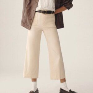 Anthropologie Colette Magic Fabric Crop Wide-Leg Pants by Maeve